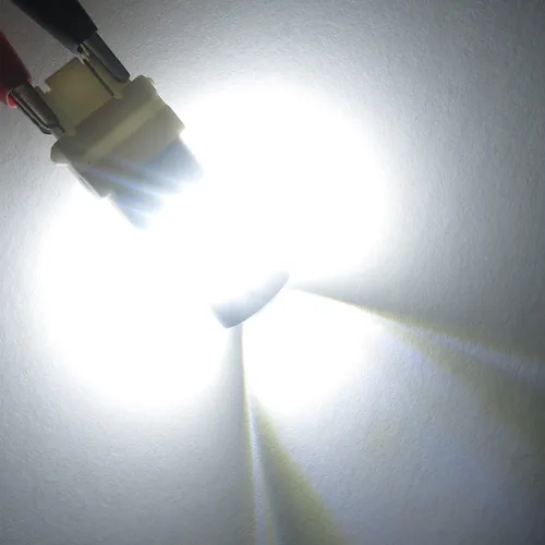 Miniatura 6 de Alla Lighting T25 3157 3156 Freno estroboscópico LED, bombillas de marcha atrás de respaldo, 6000K xenón blanco súper brillante 2835 39-SMD alta