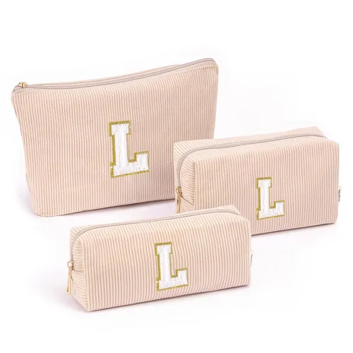 Miniatura 196 de Vavabox A-Z Bolsa de Maquillaje Personalizada, Regalos de Cumpleaños para Mujeres y Mamá, Regalos para la Mejor Amiga, Bolsa de Cosméticos
