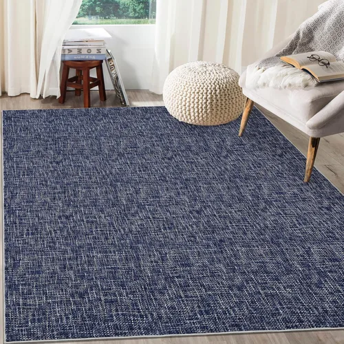 Miniatura 22 de RUGSREAL - Tapete pequeño de 2x3 con base de goma, resistente a las manchas, moderno, color liso, contemporáneo lavable, para la entrada, sala