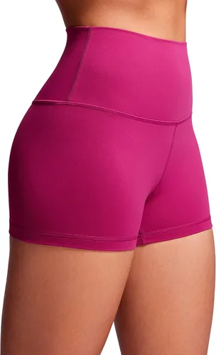 Miniatura 67 de CRZ YOGA Butterluxe - Pantalones cortos de ciclismo de cintura alta para mujer, 2.5 pulgadas, yoga, entrenamiento, elastano, correr, voleibol
