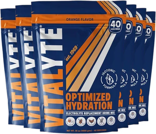 Miniatura 34 de Vitalyte Mezcla de bebida en polvo de electrolitos, mezcla de hidratación de electrolitos isotónicos, paquete a granel