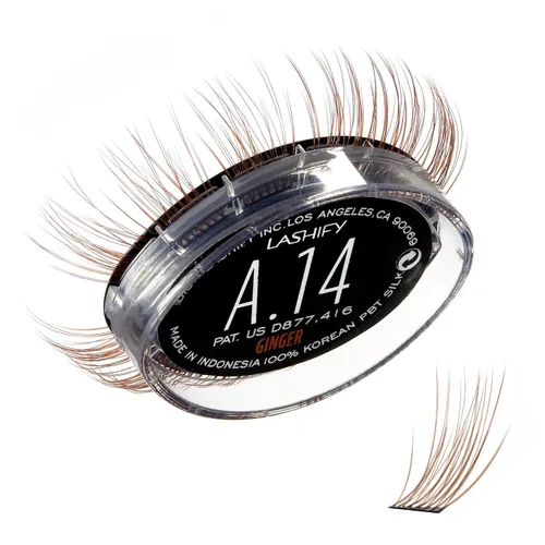 Miniatura 9 de Lashify Amplify - Extensiones de pestañas Gossamer de 0.47 pulgadas, color ceniza, pestañas postizas para un aspecto natural