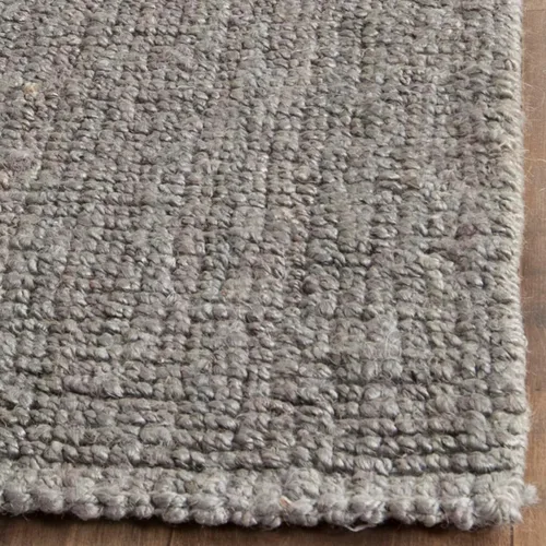 Miniatura 40 de SAFAVIEH Alfombra 9x12 - Colección de fibra natural - Grande - Marrón, Yute hecho a mano, estilo granja, textura gruesa de pelo grueso (NF447D)