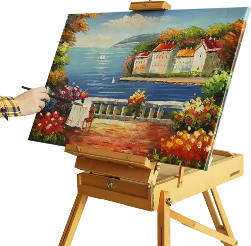 Miniatura 6 de Lienzo negro, paquete de 6 lienzos negros de 8 x 10 pulgadas, 100 % algodón imprimado sin ácidos para pintura, suministros de arte para verter