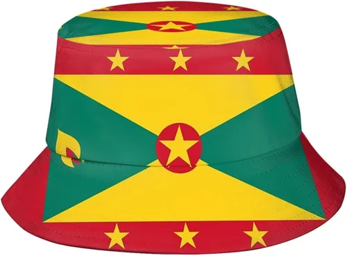 Miniatura 49 de Lindos sombreros de pescador con bandera patriótica de moda, sombrero de pescador para exteriores para mujeres y hombres