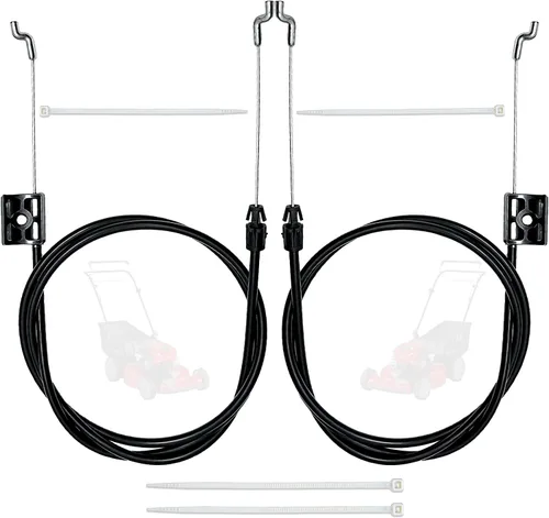 Miniatura 20 de 104-8676 Cable de freno para cortadoras de césped recicladoras Toro de 22 pulgadas Compatible con 20013, 20014, 20017, 20018, 20031, 20041, 20047