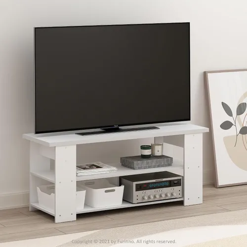 Miniatura 27 de Furinno 11191BK THE Centro de Entretenimiento Soporte para TV, Negro