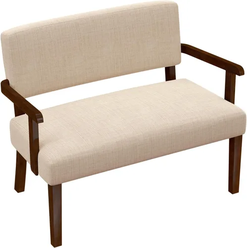 Miniatura 10 de FAGAGA Silla decorativa, sillas de sala de estar de gran tamaño con asiento suave y reposabrazos para salas de estar y comedor