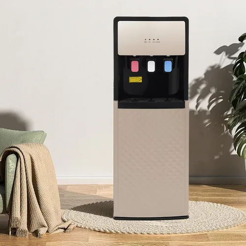 Miniatura 2 de Dispensador de enfriador de agua 3 en 1, dispensador de agua de pie de carga inferior para botellas de 5 galones, dispensador de agua fría y champán