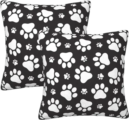 Miniatura 17 de Fiokroo Juego de 2 fundas de almohada de goma con diseño de patos de dibujos animados amarillos, fundas de almohada cuadradas para sofá, dormitorio
