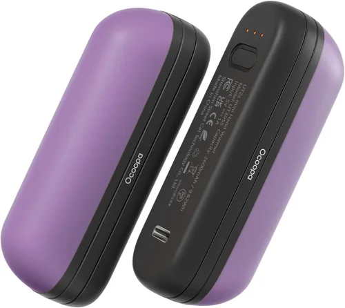 Miniatura 12 de OCOOPA 2 in 1 Magnetic Rechargeable Hand Warmers, UT2s Mini Electric Handwarmers 2 Pack, Split USB-C, Reusable Portable Pocket Heater, Raynauds