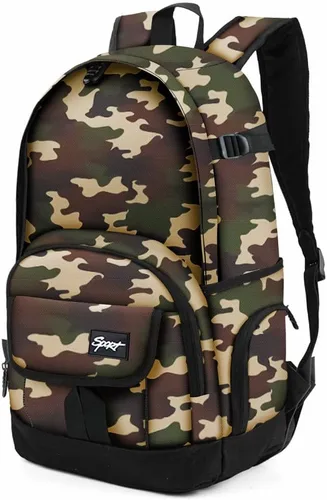 Miniatura 64 de Mochila escolar estilo Rickyh, mochila de viaje para hombres y mujeres, mochila ligera con compartimento para portátil, Tamaño único
