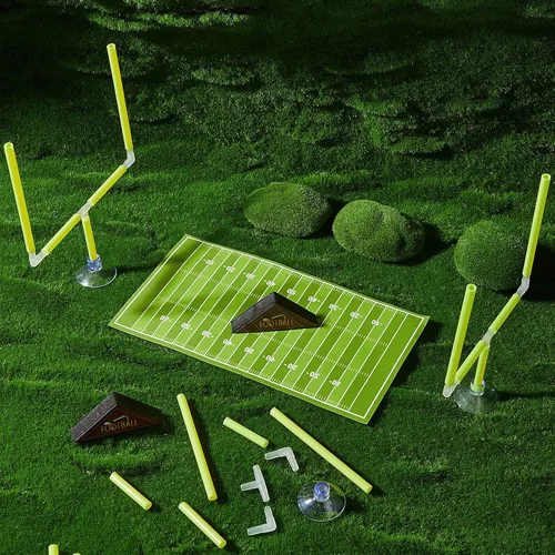 Miniatura 7 de 12 piezas de mini juegos de fútbol de dedo mini juegos deportivos de mesa con pelotas de fútbol de espuma, poste de portería y tarjetas, juguetes