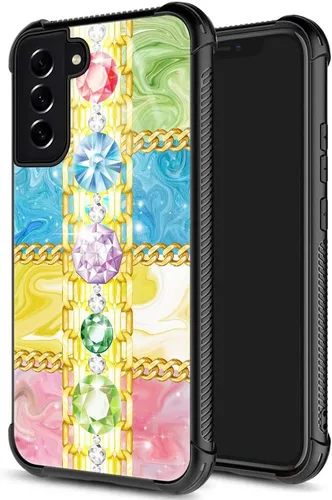 Miniatura 19 de ZHEGAILIAN Funda para Samsung Galaxy S22, protección de grado militar, esquinas a prueba de golpes, funda antiarañazos para Samsung Galaxy S22 - 4