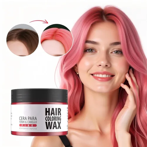 Miniatura 4 de Gowwim Color de cera para el cabello, tinte temporal para el cabello, cera natural y no grasosa para mujeres y hombres Púrpura