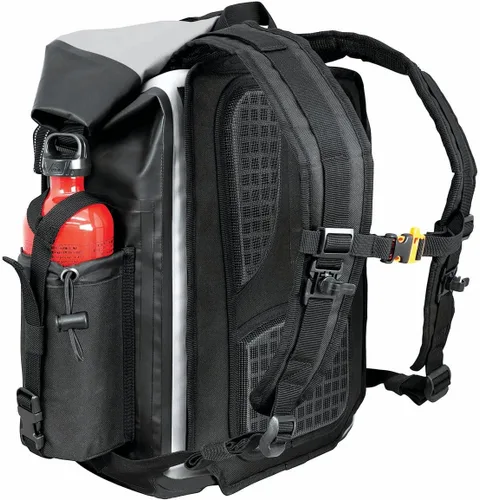 Miniatura 4 de Nelson-Rigg Mochila impermeable Hurricane/paquete de cola, Negro/Gris, 30 litros