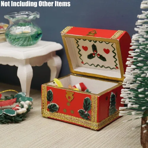 Miniatura 6 de Odoria 1/12 Casa de muñecas en miniatura Accesorios de decoración navideña