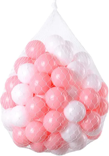 Miniatura 8 de TRENDBOX 100 piezas Bolas de Piscina de Bolas Macaron Bolas de Plástico para Piscina de Bolas Corralito de Juegos Bebés Niños Niñas Fiestas
