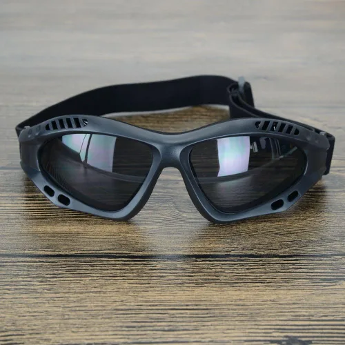 Miniatura 3 de Viriber Gafas de motocicleta - Gafas de protección UV para exteriores, gafas de combate a prueba de polvo