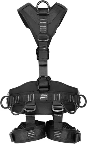 Miniatura 2 de Fusion Tac Rescue Tactical Full Body 3d Eva Padded Heavy Duty Adjustable Zipline Harness 23kn