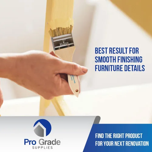 Miniatura 2 de Pro Grade - Pinceles de pintura para virutas - Paquete de 96 - 2 pulgadas - Brochas de viruta - Versátiles para pinturas, manchas, barnices