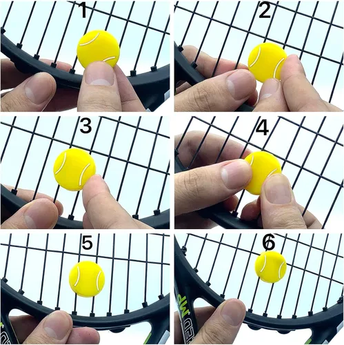 Miniatura 5 de Tennis Racket Vibration Dampener, Racket String Shock Absorber, Great Tennis Gift