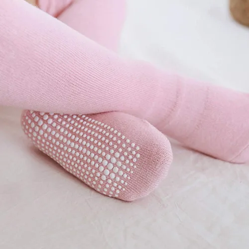 Miniatura 4 de CozyWay Non-Slip Knee-High Socks, Ultra-Soft Grippy Socks for Baby and Toddler Girls, Boys and All Little Ones