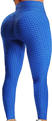 Miniatura 68 de SEASUM - Pantalones de yoga de cintura alta para mujer, con control de abdomen y realce de glúteos, leggings favorecedores para entrenar y correr