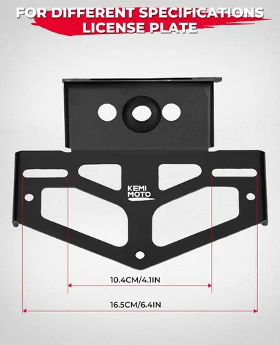 Miniatura 4 de KEMIMOTO Eliminador de guardabarros Grom Compatible con 2026 2025 2024 2023 2022 Kits de eliminador de guardabarros Grom MSX125 Soporte de montaje