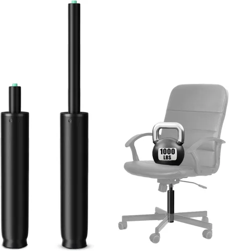 Reemplazo del cilindro de elevación de gas para silla de oficina de 11 a 17 pulgadas, cilindro de silla alta de 5.5 pulgadas de carrera, pistón de