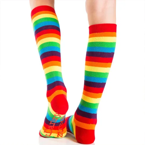 Miniatura 3 de juDanzy 2 Pack of Baby, Toddler and Kids Knee High Tube Socks for Boys and Girls with Grips