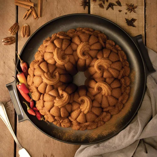 Miniatura 3 de Nordic Ware - Molde para pastel tipo bundt, diseño de calabaza