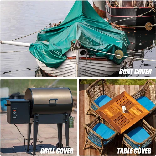 Miniatura 7 de Funtery 4 piezas de cubierta de barco poste de soporte ajustable cubierta de barco sistema de soporte de plástico ABS poste Jon accesorios