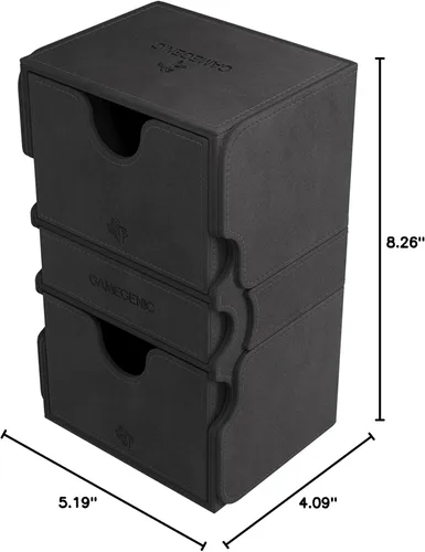 Miniatura 6 de Gamegenic Stronghold 200+ XL - Caja de cubierta convertible Almacenamiento de cartas de doble funda Protector de juego de cartas con cajón