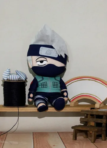 Miniatura 4 de Great Eastern Entertainment Naruto - Kakashi Hatake Movable Ver Plush 8" H