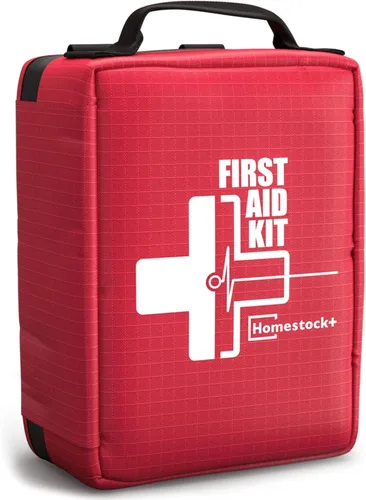 Miniatura 11 de Pequeños botiquines de primeros auxilios, botiquín de primeros auxilios de viaje con compartimentos etiquetados, sistema Molle, kit médico compacto