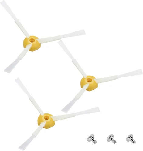 3 piezas de repuesto de cepillo lateral para iRobot Roomba 500 / 600 / 700 Series 694 680 660 650 630 620 595 585 550 Robot aspiradoras, kit de