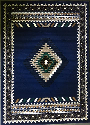 Miniatura 18 de Kingdom South West - Alfombra ovalada de nativos americanos, diseño bereber beige, D143 (3 pies x 4 pies 7 pulgadas, ovalada)