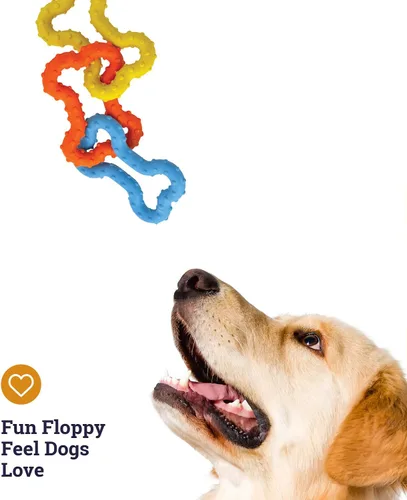 Miniatura 3 de Petstages Mini juguete masticable para cachorros con forma de hueso
