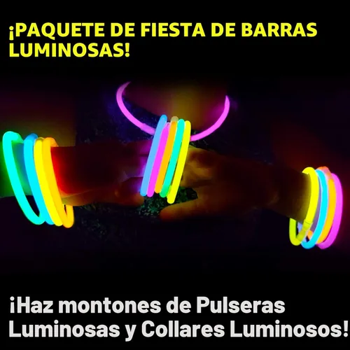 Miniatura 2 de PartySticks Glow Sticks - Paquete de 100 palos de luz que brillan en la oscuridad de 8 pulgadas, regalos de fiesta, decoraciones de fiesta
