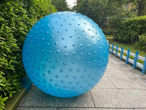 Miniatura 17 de Bola de Ejercicio Sensorial Grande para Niños, Paquete de 2 Bolas de Ejercicio 33.5" 85CM Hinchables para Niños Pequeños, Grandes Juguetes Inflables