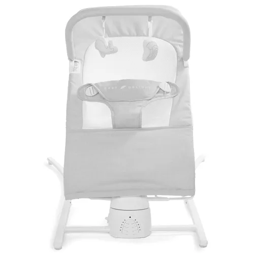 Miniatura 8 de Mecedora portátil Baby Delight Alpine Deluxe para bebés, 0 – 6 meses, tela acolchada en color índigo Índigo acolchado