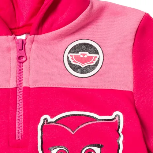 Miniatura 3 de PJ Masks Catboy Gekko Owlette - Sudadera de forro polar con media cremallera para niños pequeños
