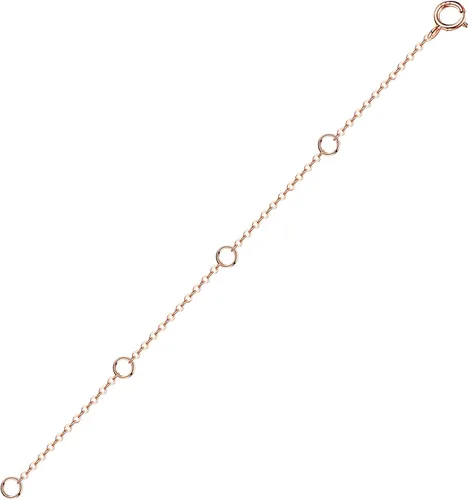 Miniatura 11 de Extensor de Collar de Oro Sólido de 14K Extensor de Pulsera Real de 2 3 4 Pulgadas Cadena Ajustable Duradera Extensión de Tobilleras de Oro