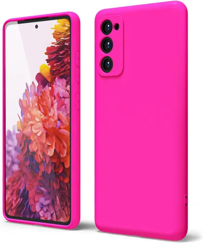 Miniatura 249 de oakxco Funda para teléfono Samsung Galaxy S21 Ultra con agarre de silicona líquida, bonita funda delgada y delgada de goma suave de TPU lisa