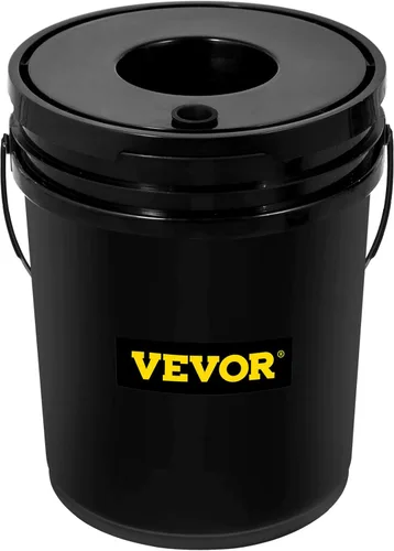 Miniatura 11 de VEVOR Sistema Hidropónico DWC, 5 Galones 4 Cubetas, Cubo de Cultivo de Agua Profunda, Kit de Cultivo Hidropónico con Bomba, Piedra de Aire
