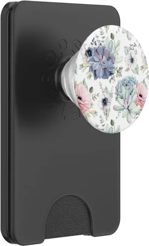 Miniatura 7 de Patrón de estampado floral de flores botánicas de moda para Flo PopSockets PopGrip: agarre intercambiable para teléfonos y tabletas