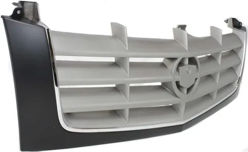 Miniatura 7 de Para Cadillac Escalade/Escalade EXT Grille Assembly 2002 03 04 05 2006 Inserto de barra transversal Carcasa e inserto pintable con inserto