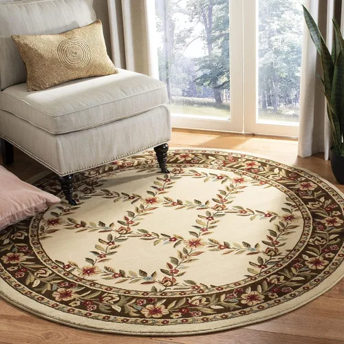Miniatura 28 de SAFAVIEH Lyndhurst Collection - Alfombra de pasillo, 2 pies 3 pulgadas x 8 pies, color negro y marrón, diseño tradicional de enrejado floral,