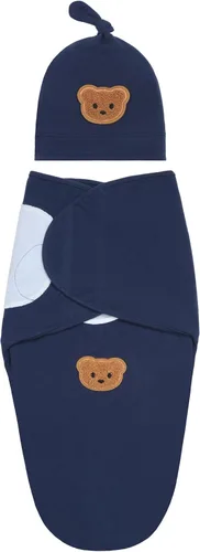 Miniatura 15 de Saco de dormir de algodón orgánico para bebés de 0 a 3 meses, suave, transpirable, hipoalergénica, para recién nacidos, unisex, para niños y niñas